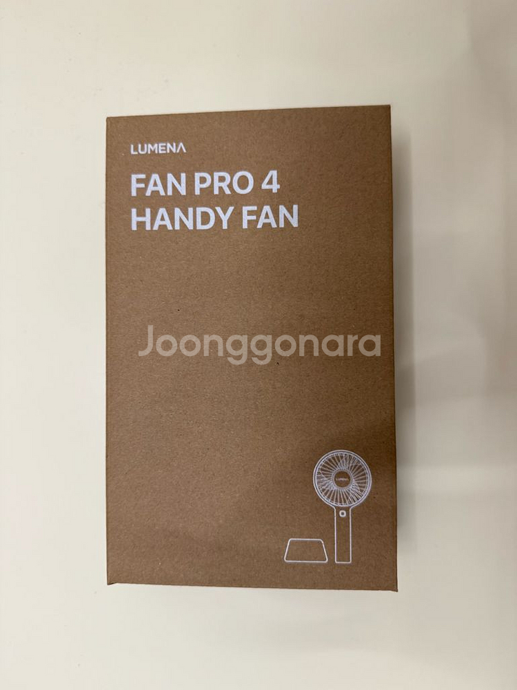 (미개봉 새제품) 루메나 FAN PRO4 손선풍기--5