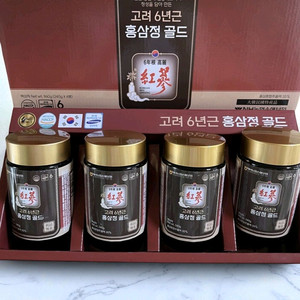 (5박스)고려 6년근 홍삼정 골드 240g x 4병