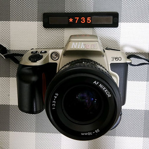 니콘 F 60 필름카메라 35-70mm 줌렌즈