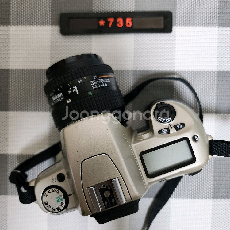 니콘 F 60 필름카메라 35-70mm 줌렌즈--2