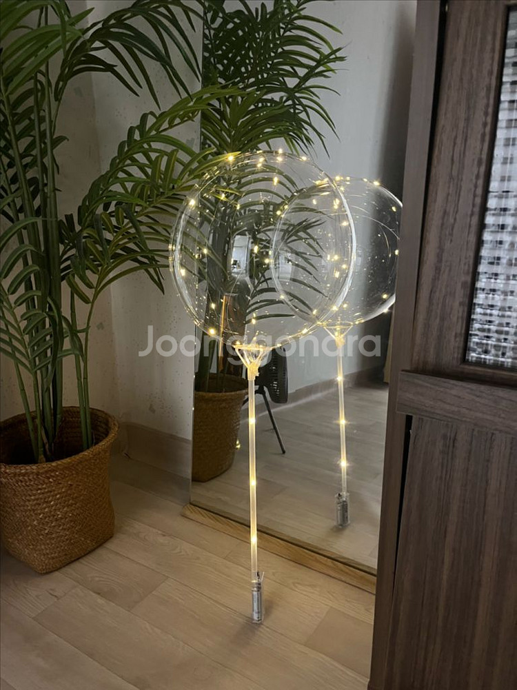 led 풍선. 새제품19개--0