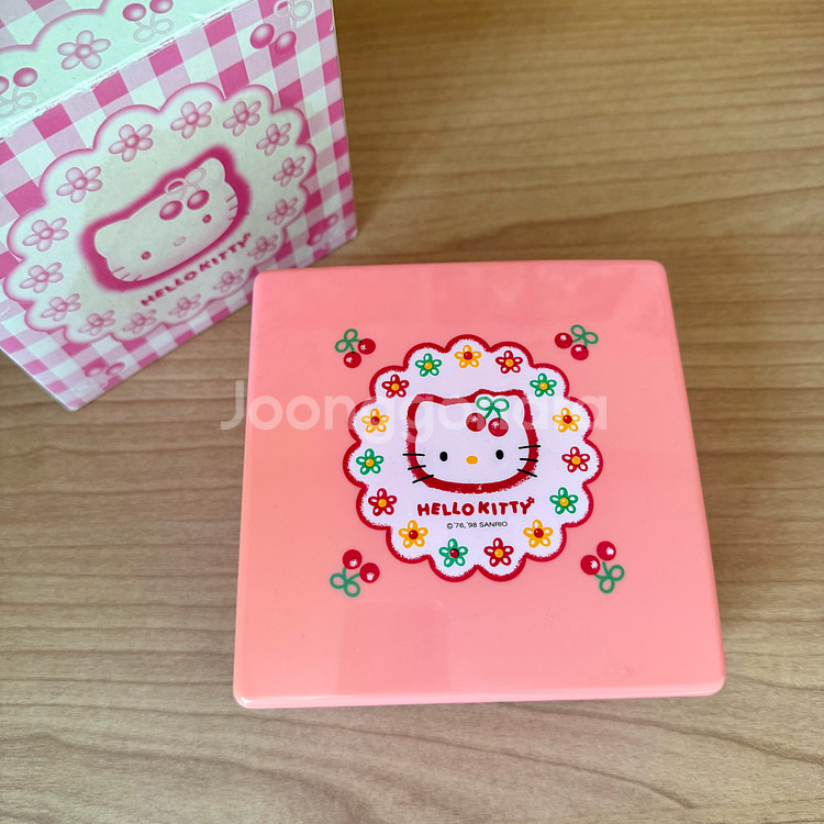 고전 앵두 헬로키티 2단 보관함--0