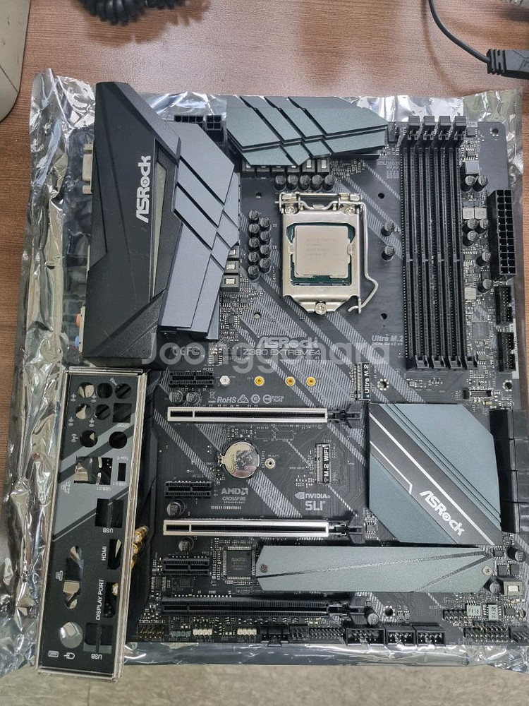 asrock z390 extreme4. 9600kf--0