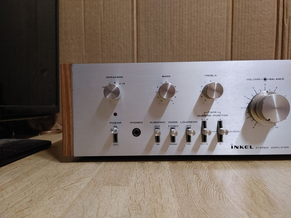 인켈 인티앰프 AK 635 우드형 (오디오 스피커 LP 이미지