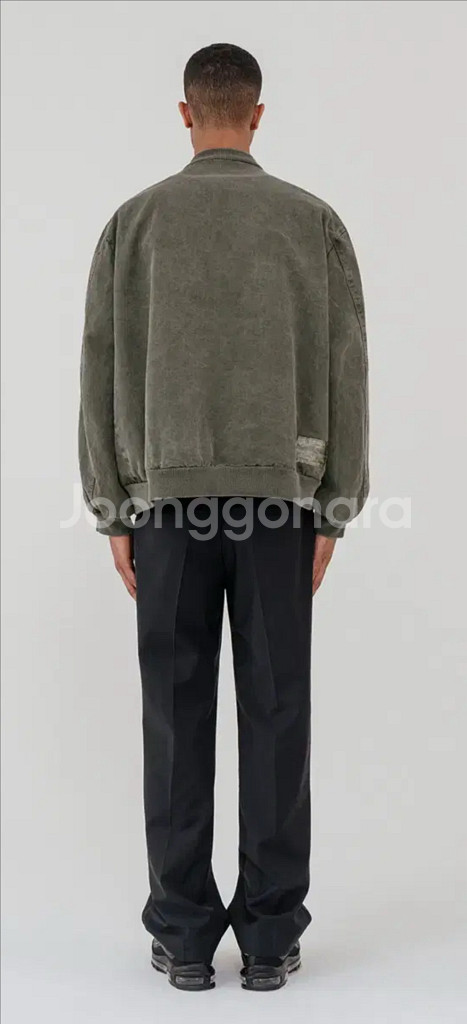 브이투) 오버핏 블루종 항공점퍼 MA-1--3