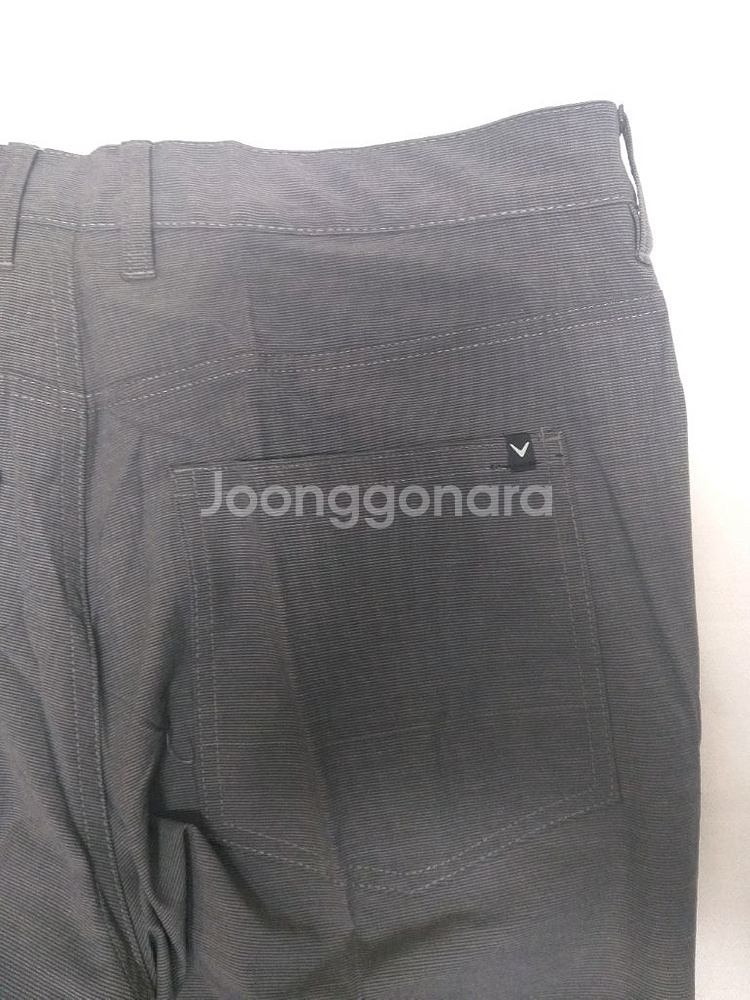 캘러웨이 정품 남성용 5 포켓 골프 바지 32인치 1장--4