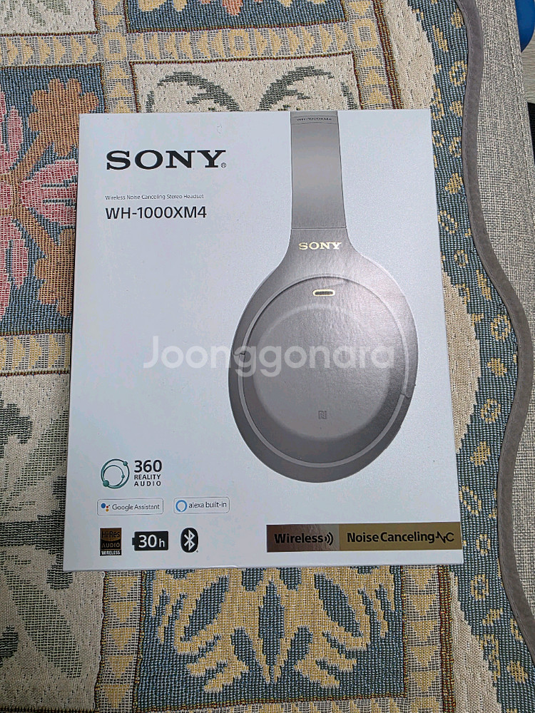 소니 WH-1000XM4 헤드폰 S급--0