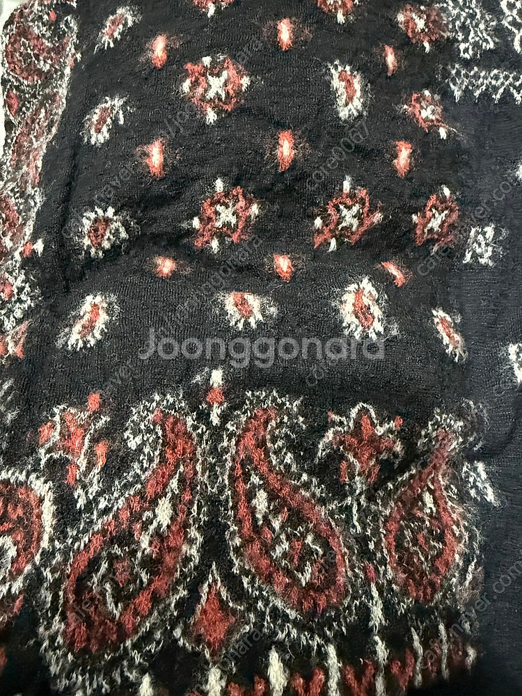 캐피탈 머플러 반다나 블랙--0