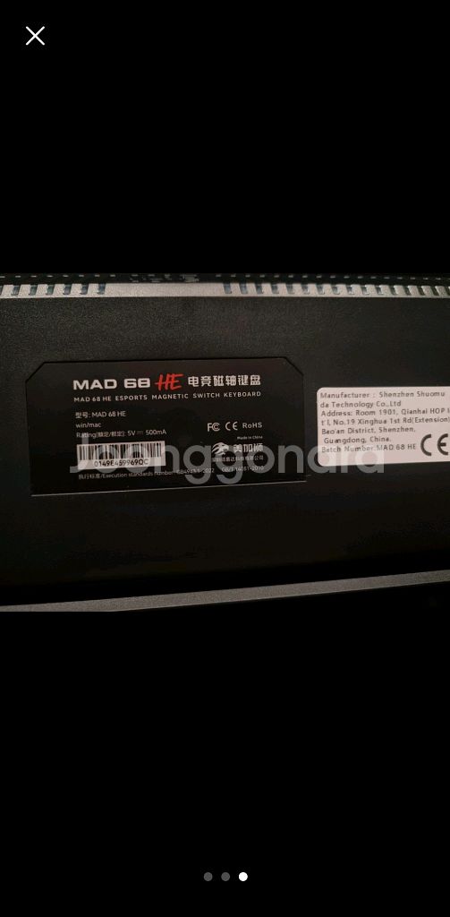 MCHOSE Ace68 래피드 트리거 키보드.팝니다--5
