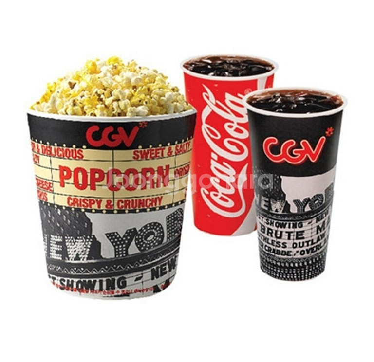 CGV 팝콘 콤보 매점 할인 쿠폰--0