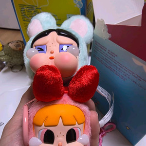 팝마트 파워퍼프걸 키링 크라이베이비