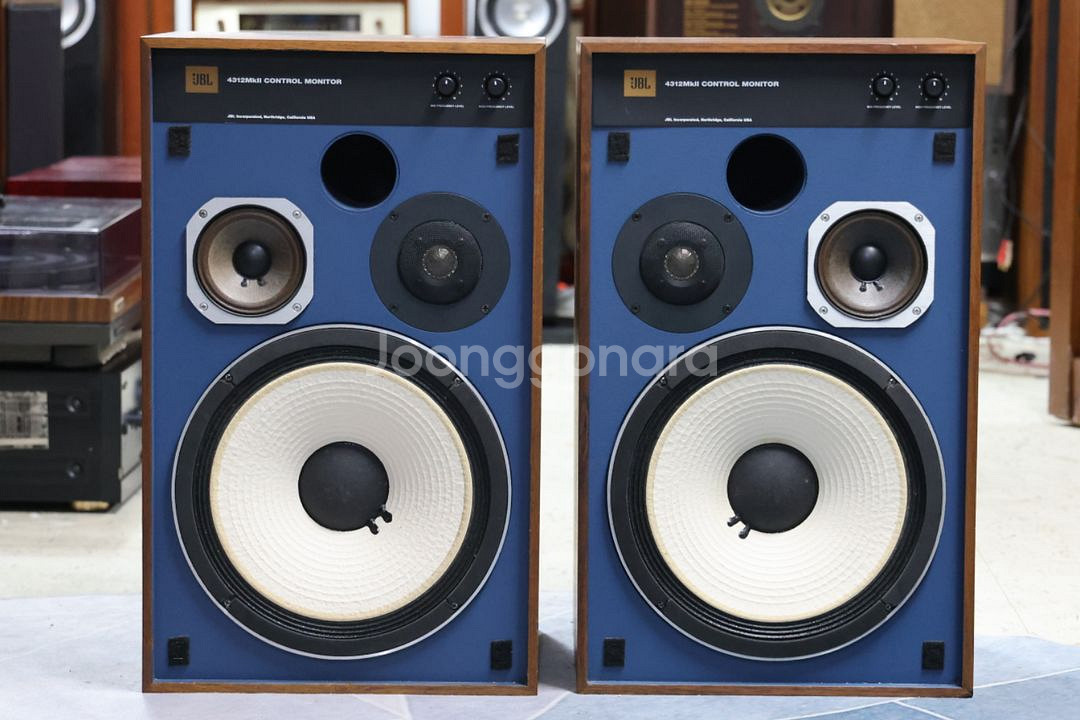 JBL 4312 MKII 청색 모니터스피커ㅡ민트급ㅡ--0