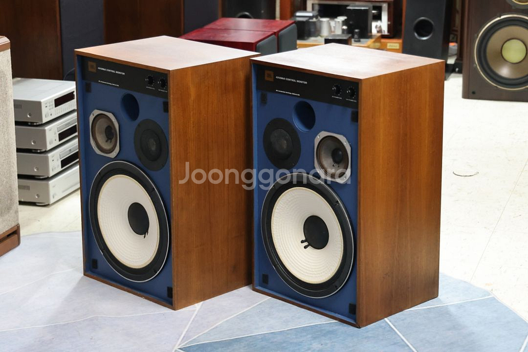 JBL 4312 MKII 청색 모니터스피커ㅡ민트급ㅡ--2