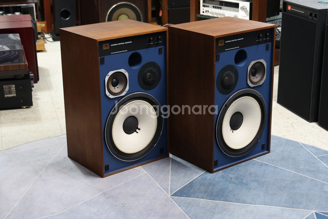 JBL 4312 MKII 청색 모니터스피커ㅡ민트급ㅡ--3