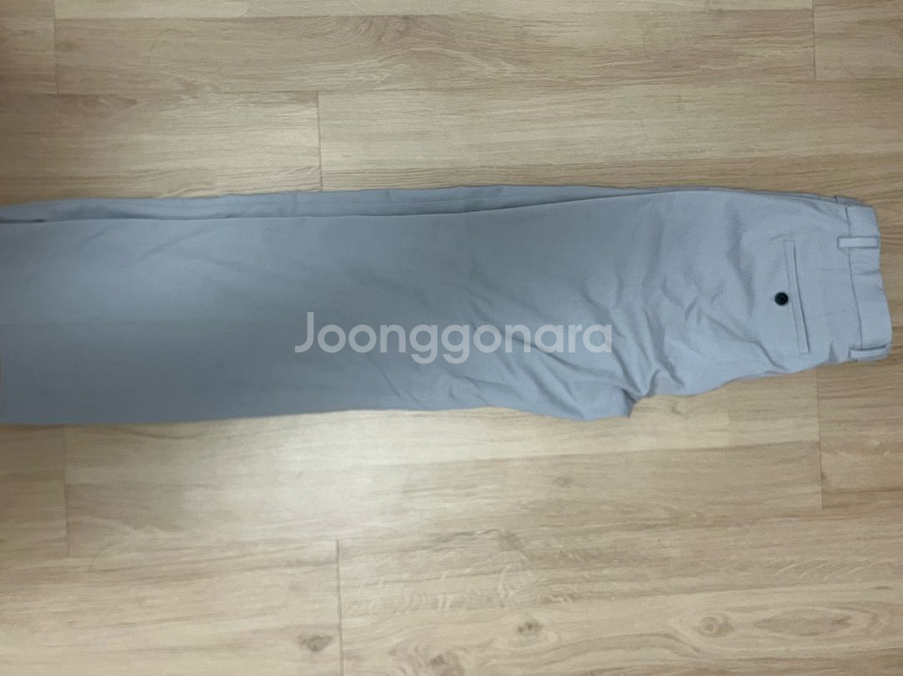 31/무신사 리얼와이드 라이트그레이 슬랙스--1