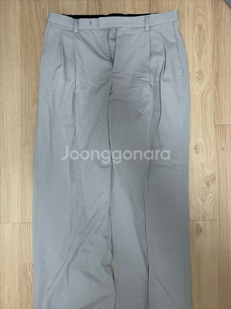 31/무신사 리얼와이드 라이트그레이 슬랙스--0