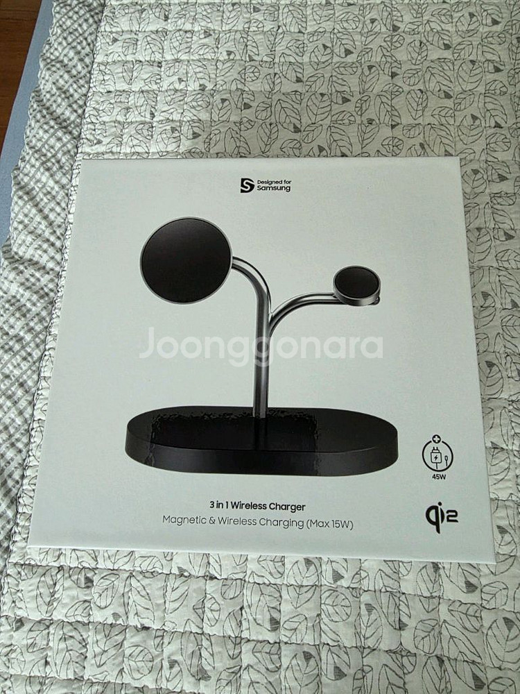 삼성 정품 3 in 1 충전기--0