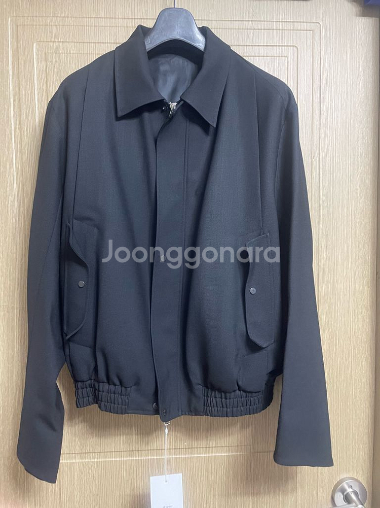 [M] 이얼즈어고 플리츠 자켓--0