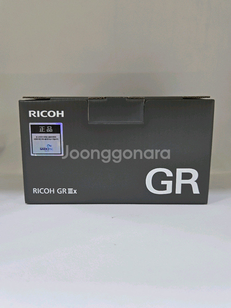 미개봉 신품 리코 GR3X +데코링+렌즈캡--0
