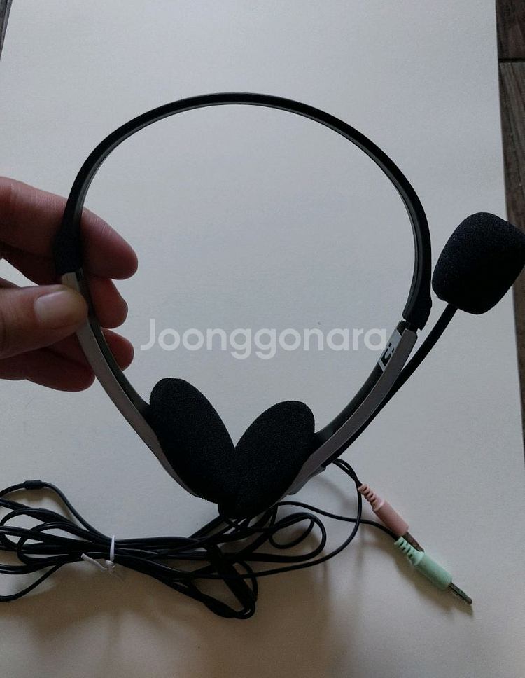 옛날 헤드셋 이어폰 팝니다--2