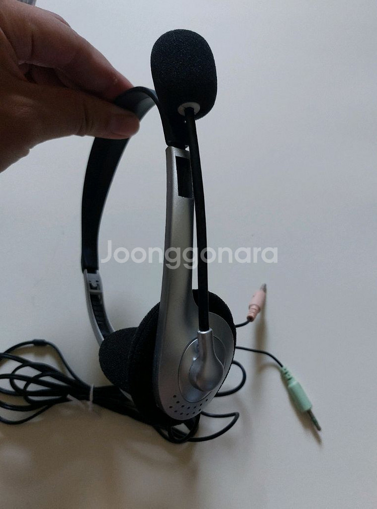 옛날 헤드셋 이어폰 팝니다--4