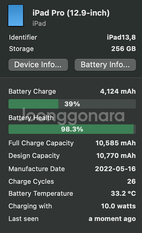 Apple 아이패드 프로 12.9 5세대 실버 256G--5