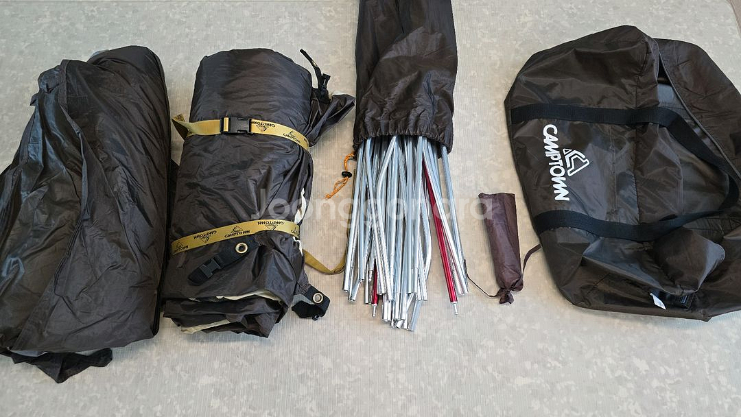 캠프타운 토파즈 면텐트(면혼방) 4인--2