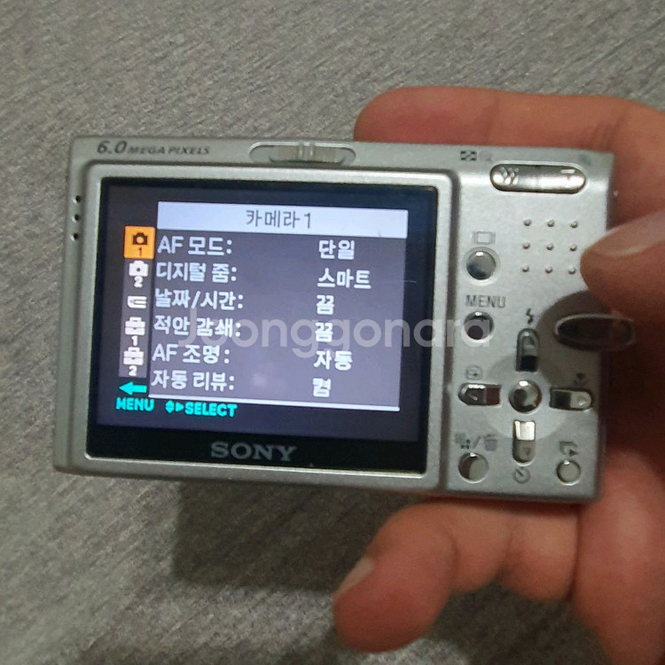 소니 사이버샷 dsc-t9 디카 부품용--7