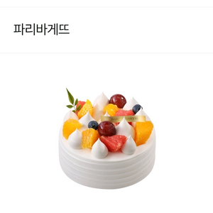 [파리바게뜨] 우유 생크림케이크(시즌) 1호