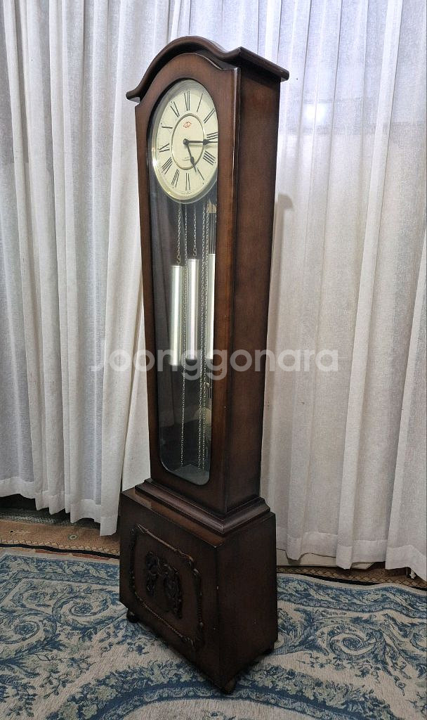 빈티지 이동식 인테리어 괘종시계--1