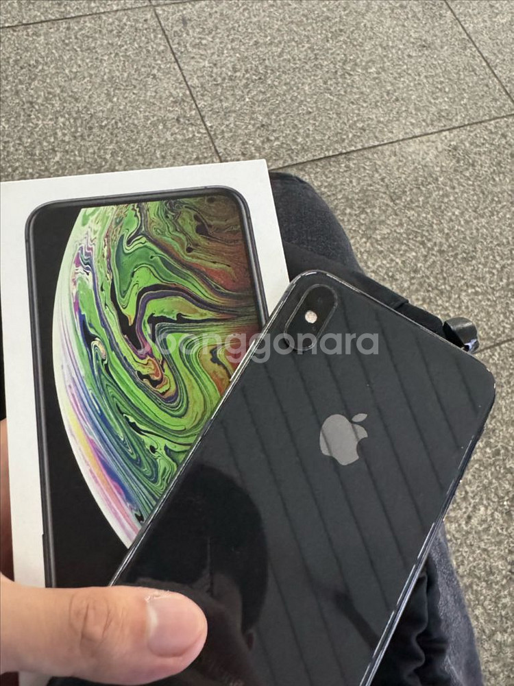 S급) 아이폰 XS MAX 스페이스 그레이 256GB--0