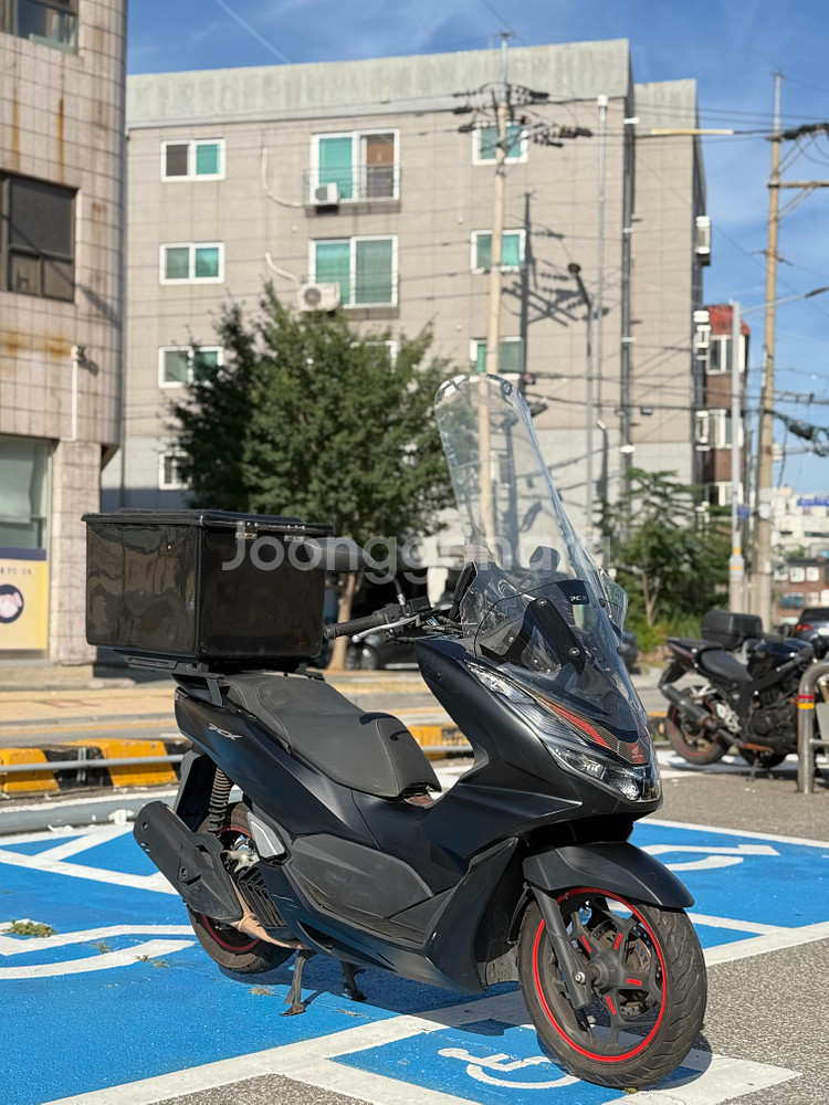 10_21년식 pcx125 6.4만km 배달셋팅 팔아요--0
