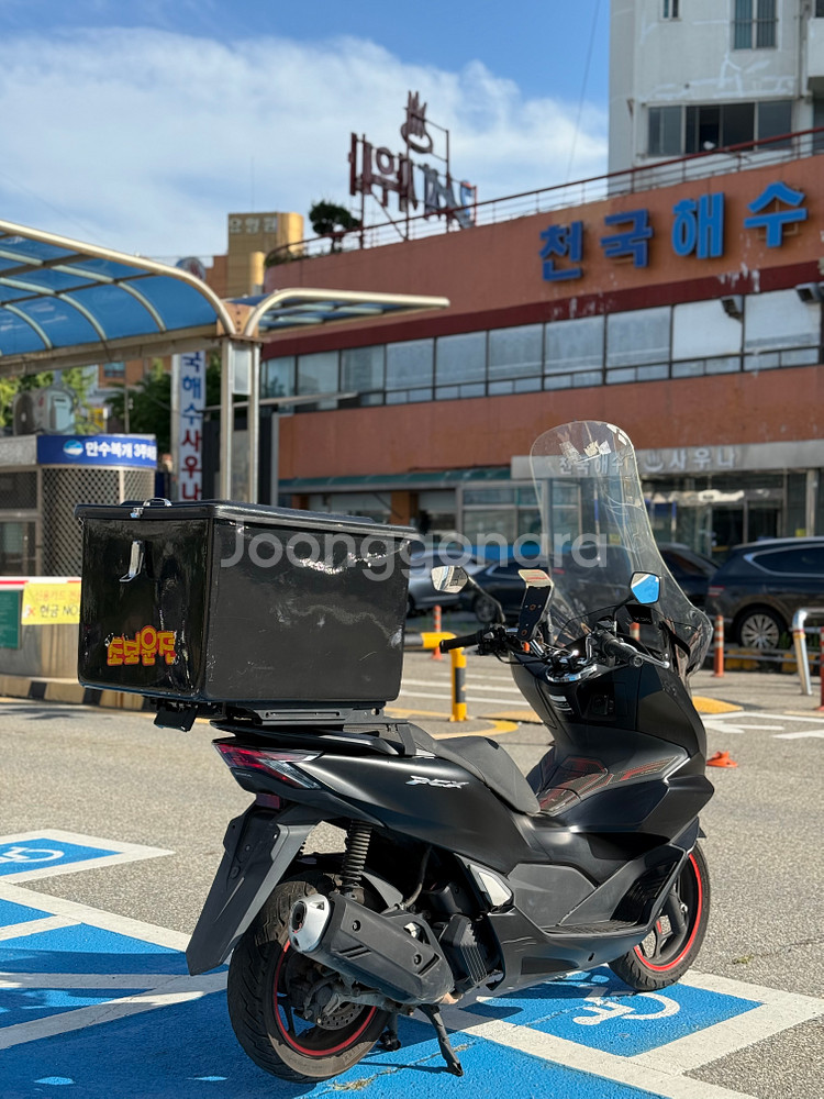 10_21년식 pcx125 6.4만km 배달셋팅 팔아요--5