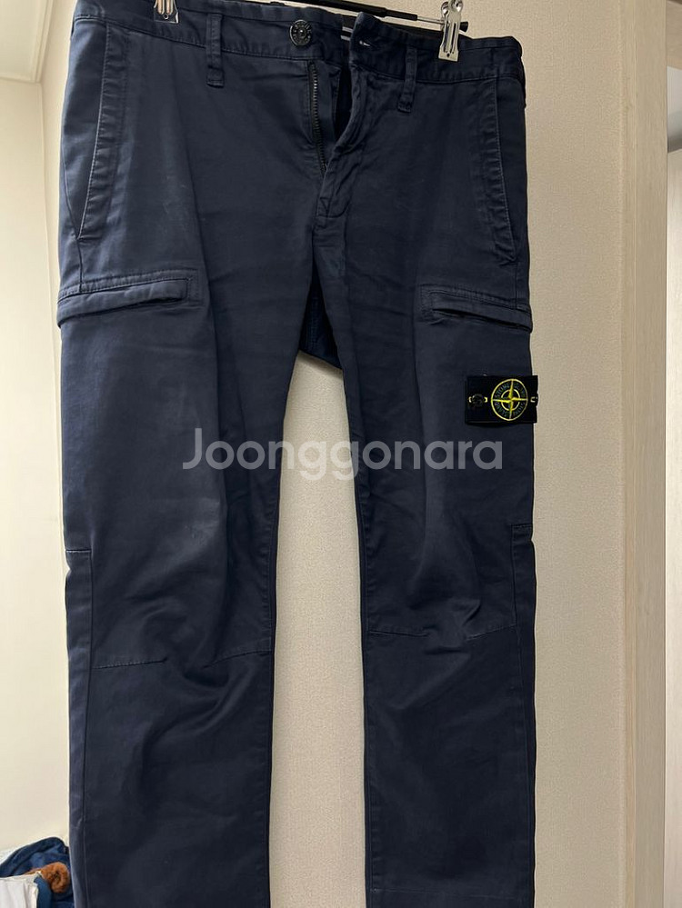 24fw 스톤아일랜드 카고 팬츠 네이비 (31~32)--0