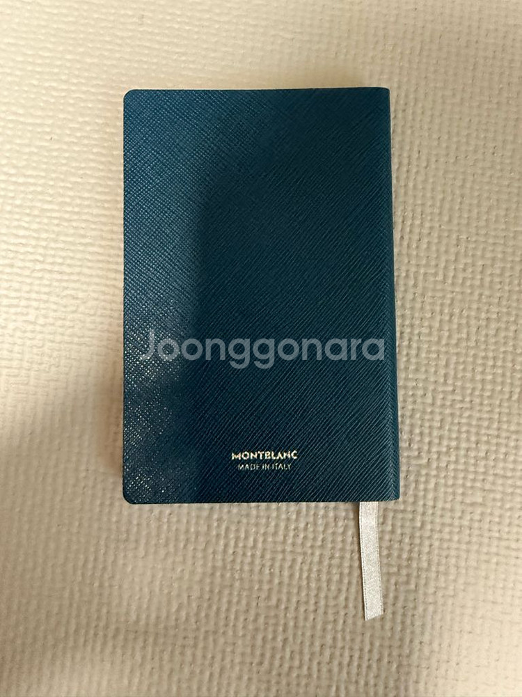 몽블랑 한정판 노트 급처 새상품 정품 페트롤블루 에디션--5