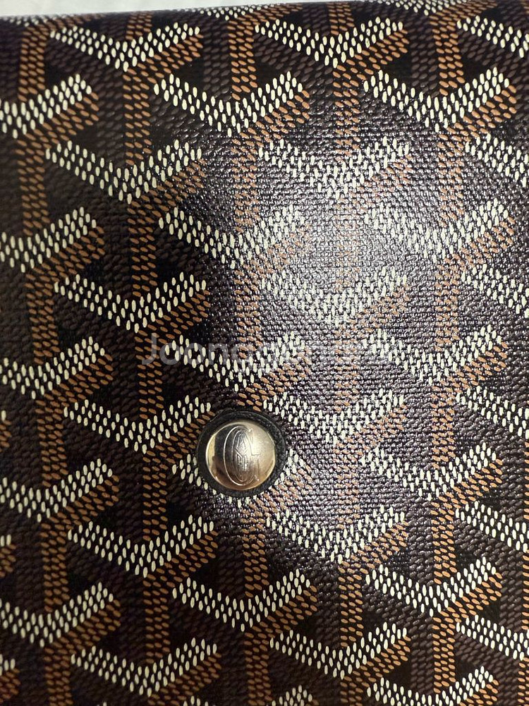 고야드 카페티엔 메신저백MM 블랙--2