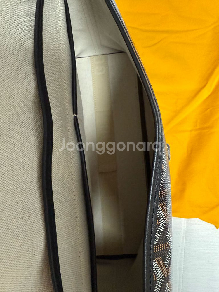 고야드 카페티엔 메신저백MM 블랙--6