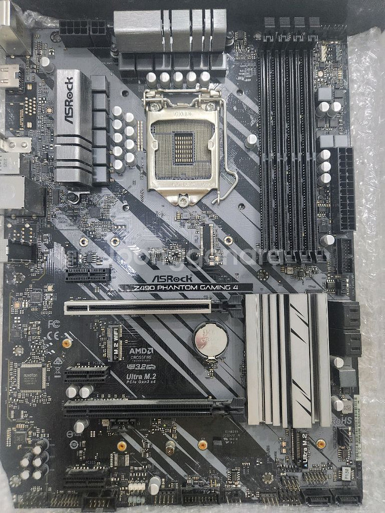 애즈락 z490 팬텀 게이밍--0