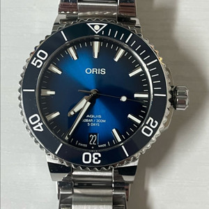 오리스 애커스 칼리버 400 블루청판 41.5mm