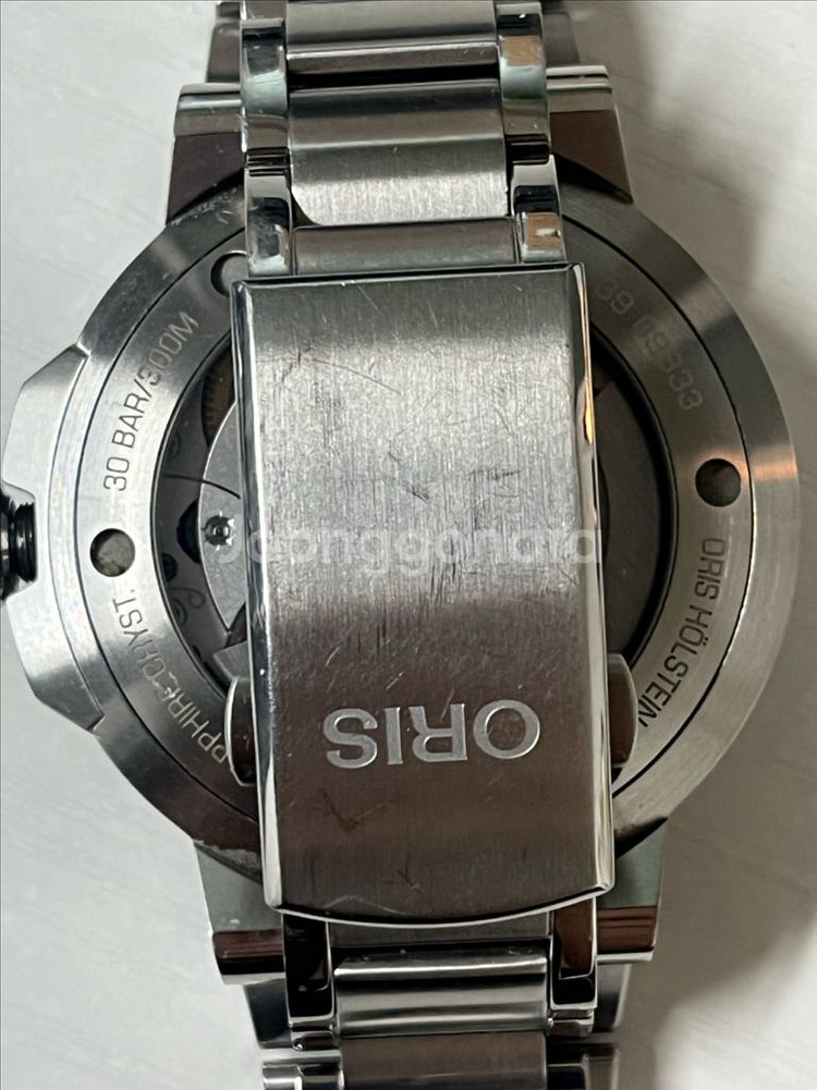 오리스 애커스 칼리버 400 블루청판 41.5mm--3