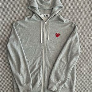 [크림판] 꼼데가르송 후드집업 xxl