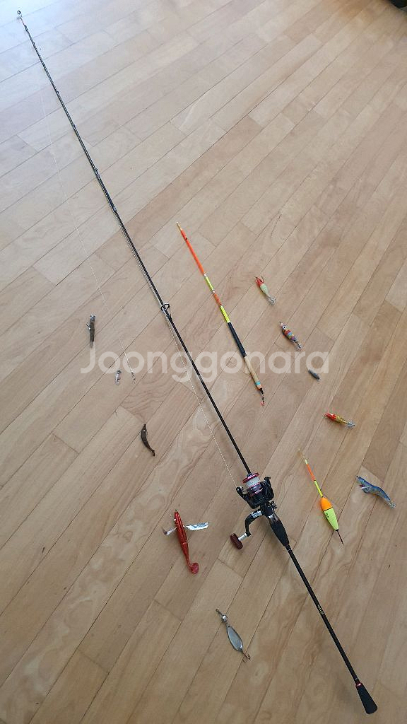 루어낚시대.낚시릴.바다막대찌.찌홀더.EVA찌.문어에기.--1