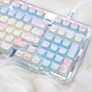 moc pbt 고양이 키캡 키보드 키캡