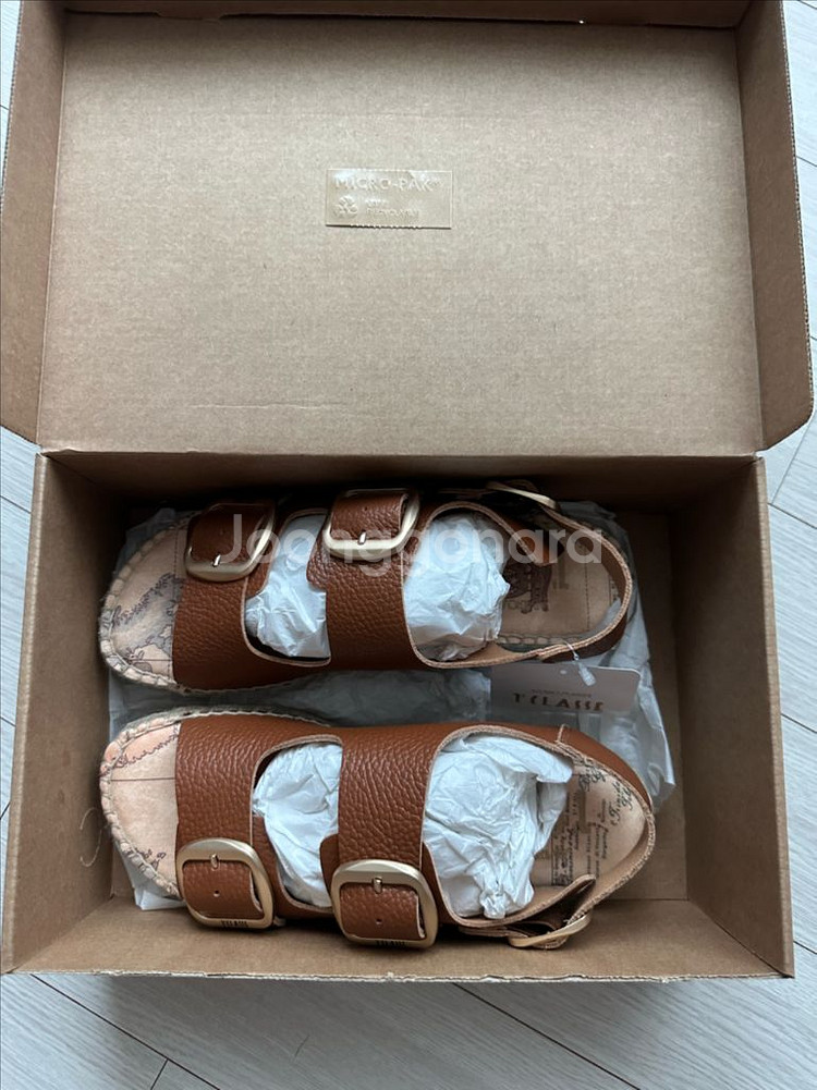프리마클라쎄 버클 여성 샌들 240mm--5