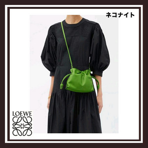 (새상품) 로에베 플라멩코 미니 레더 클러치