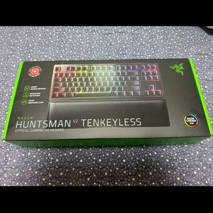 레이저 헌츠맨 V2 텐키리스 리니어 한글 TKL