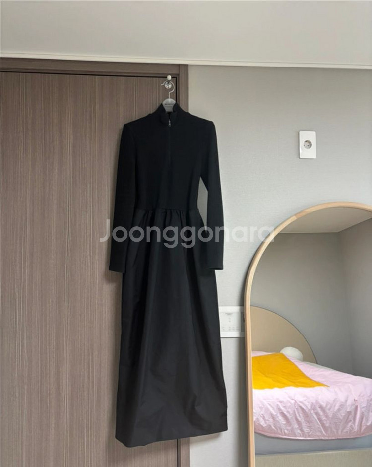 아모멘토 하프집업 롱 드레스--0