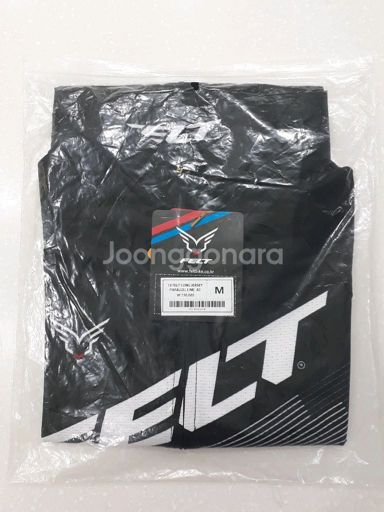 펠트 자전거 긴팔 저지 (블랙, 옐로우)--2