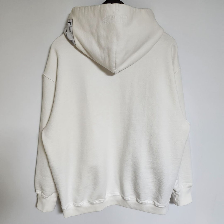 S 베트멍 화이트 로고 오버핏 후드티 SS20TR311 이미지