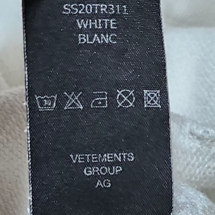 S 베트멍 화이트 로고 오버핏 후드티 SS20TR311 이미지